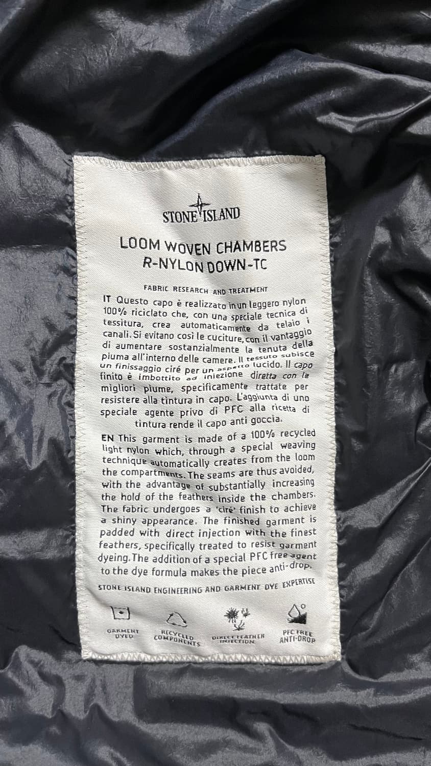 스톤아일랜드 경량패딩 XL 상품이미지2