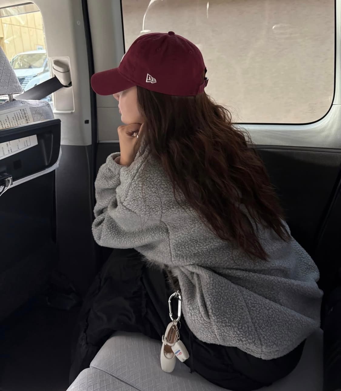 러브바이무드 홈커밍 플리스 셋업 그레이 상품이미지5