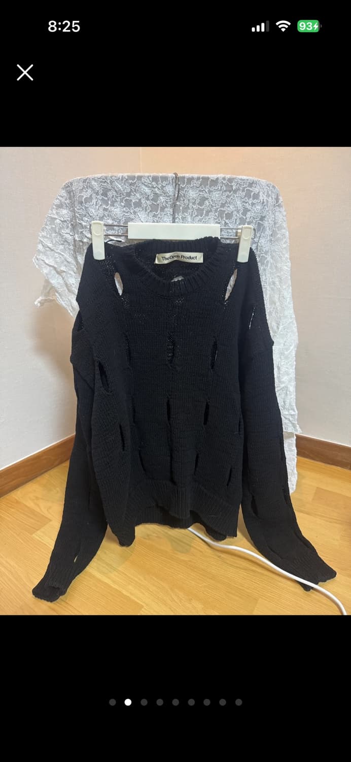 더오픈프로덕트 오픈와이와이 컷아웃니트 상품이미지1