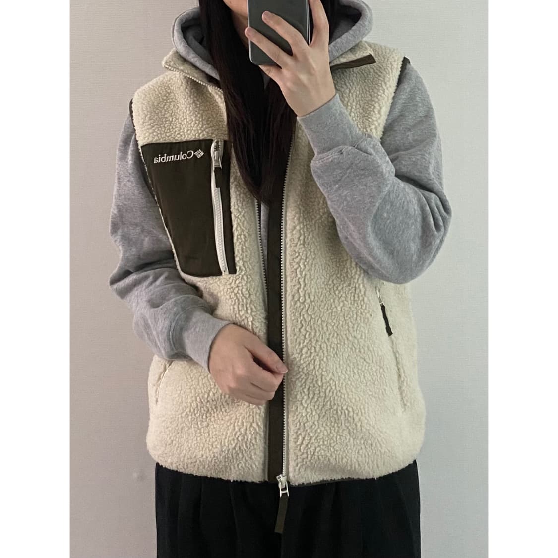 콜롬비아 후리스 조끼 상품이미지2