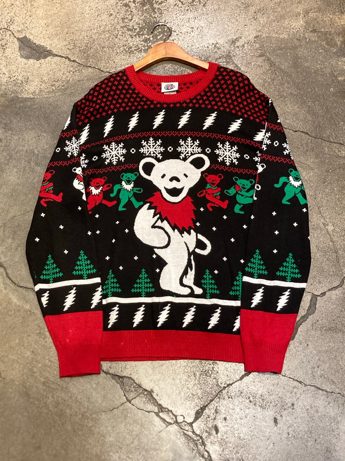 Grateful Dead 그레이트풀 데드 크리스마스 니트 상품이미지1