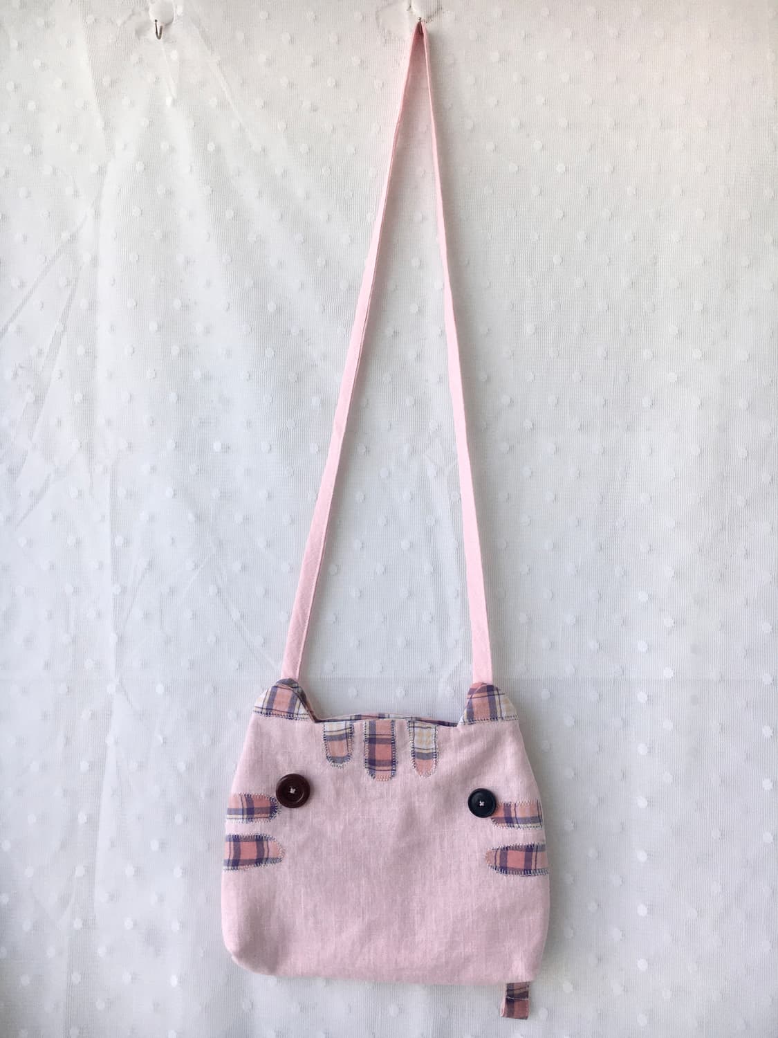 [HAND MADE]핸드메이드 고양이 크로스백 모리걸 상품이미지4