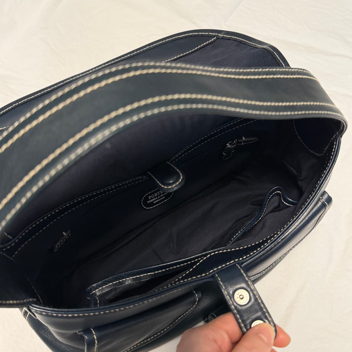 요시다포터 레더 호보백 상품이미지5