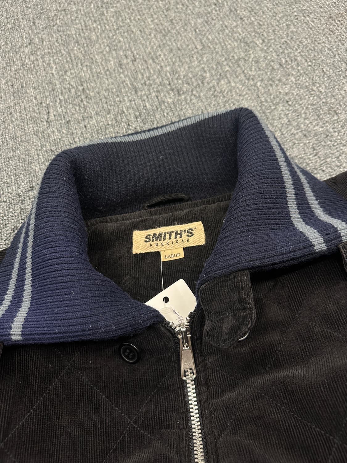 L) Smith's Amerioan 퀄팅 벨벳 자켓  상품이미지8