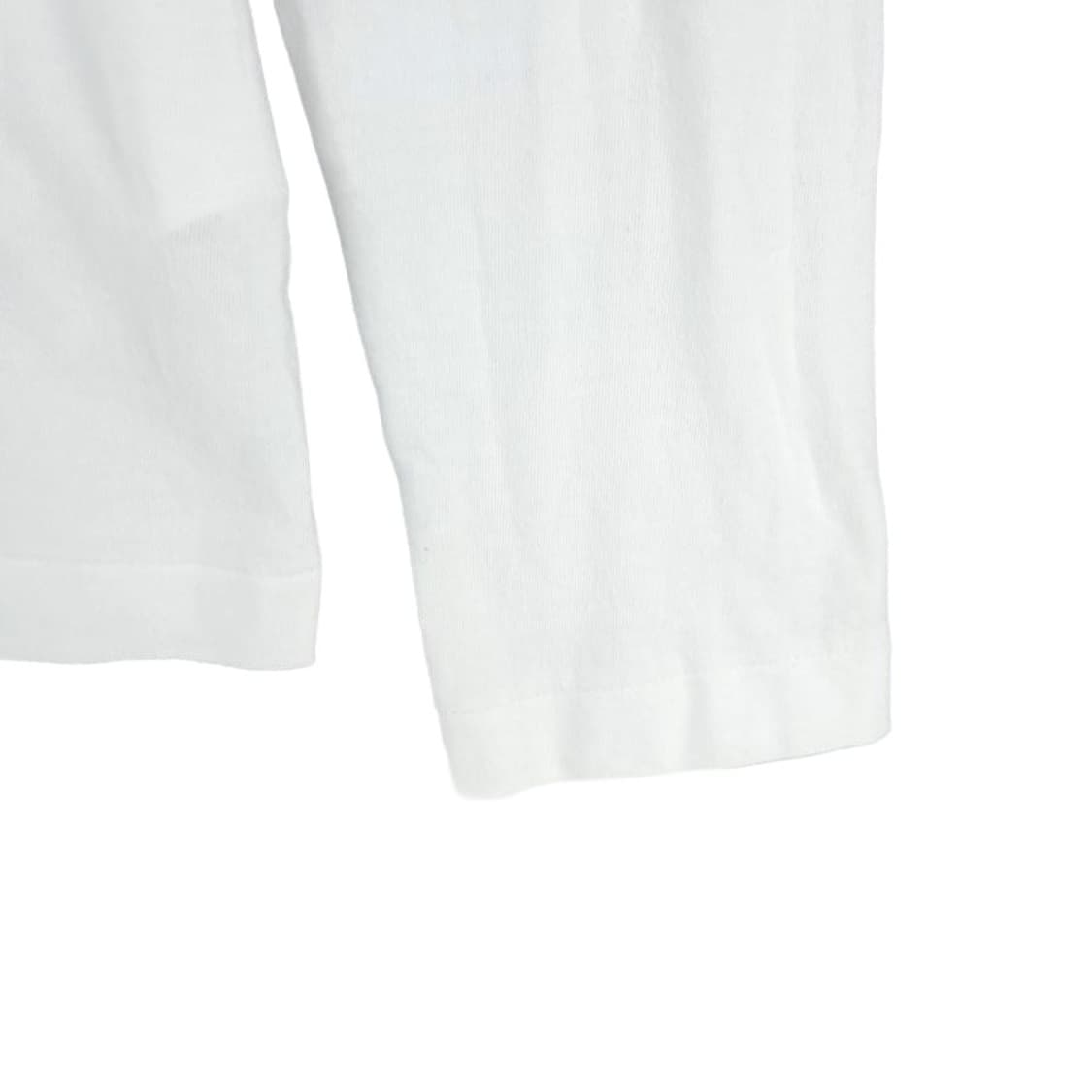 [여XS]꼼데가르송 프릴 배색 라운드 티셔츠[Y61-187] 상품이미지4