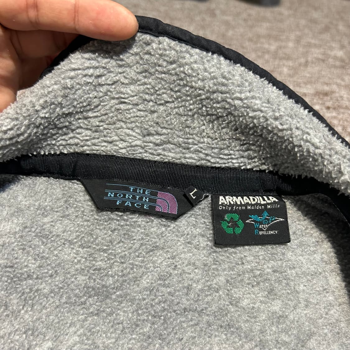 L) 노스페이스 일본판 팔로고 플리스 후리스 집업 상품이미지8