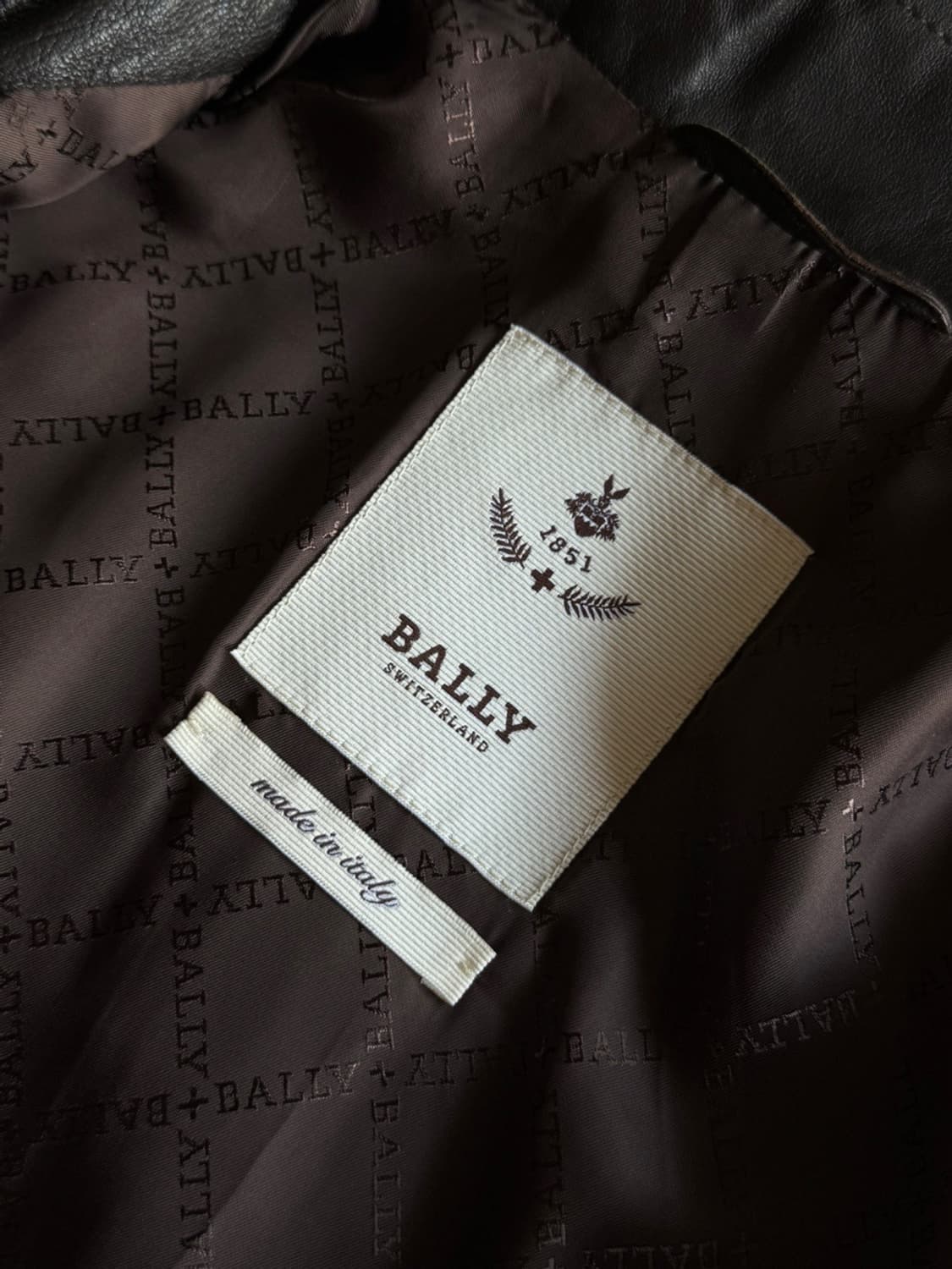 BALLY 발리 램스킨 레더 필드 자켓 100 상품이미지5