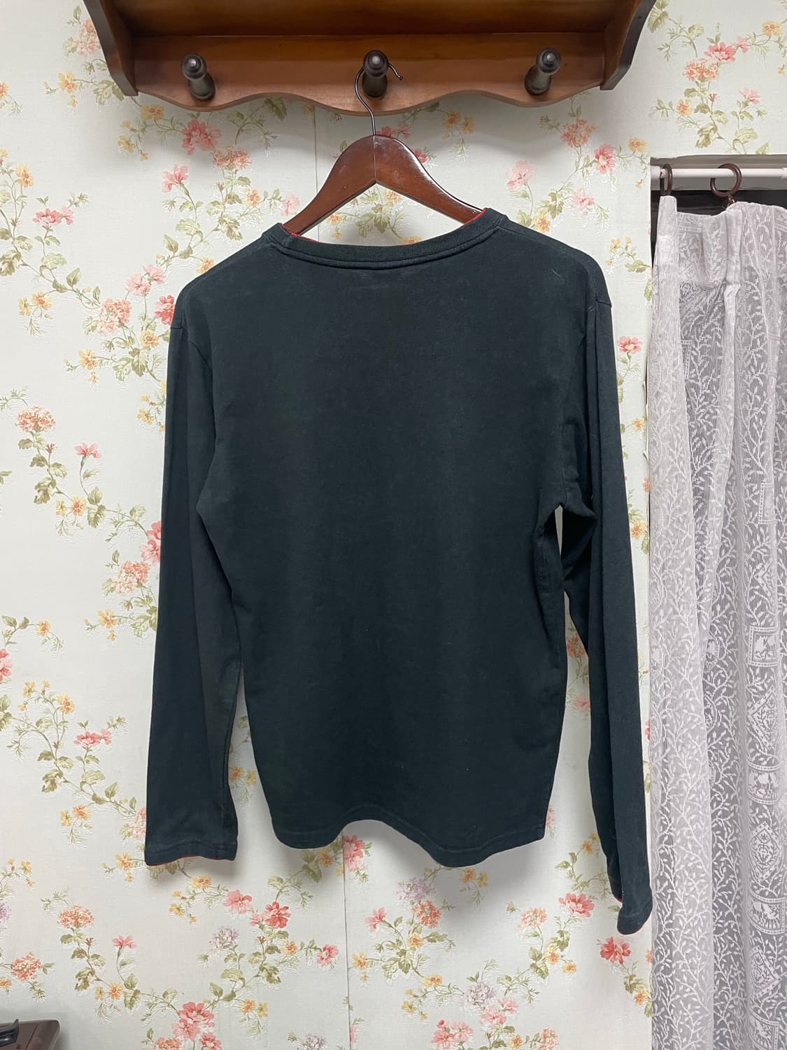 체크 레터링 티셔츠 상품이미지2