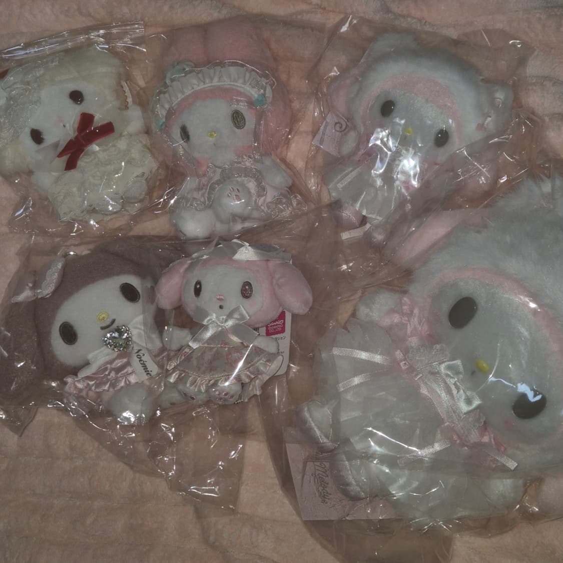 마이멜로디 머랭파티 산리오 마스코트 쇼트케이크 시로네코 시로이치고 마멜 상품이미지1