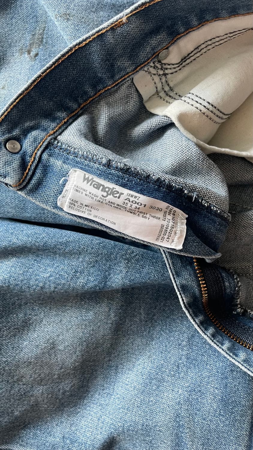 랭글러 13mwz 카우보이컷 데님 상품이미지9