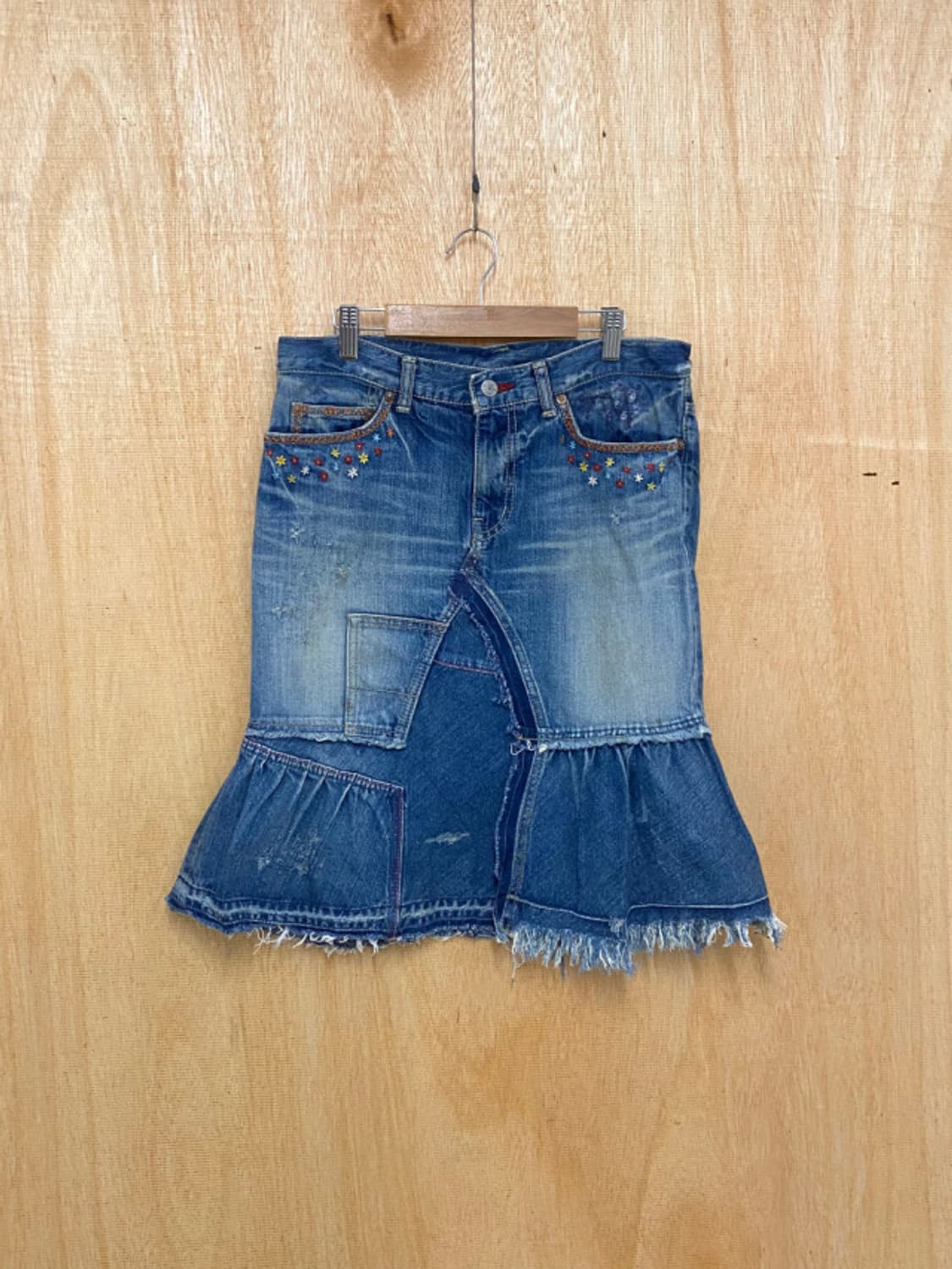 HYSTERIC GLAMOUR punk ruffle skirt 펑크 상품이미지3