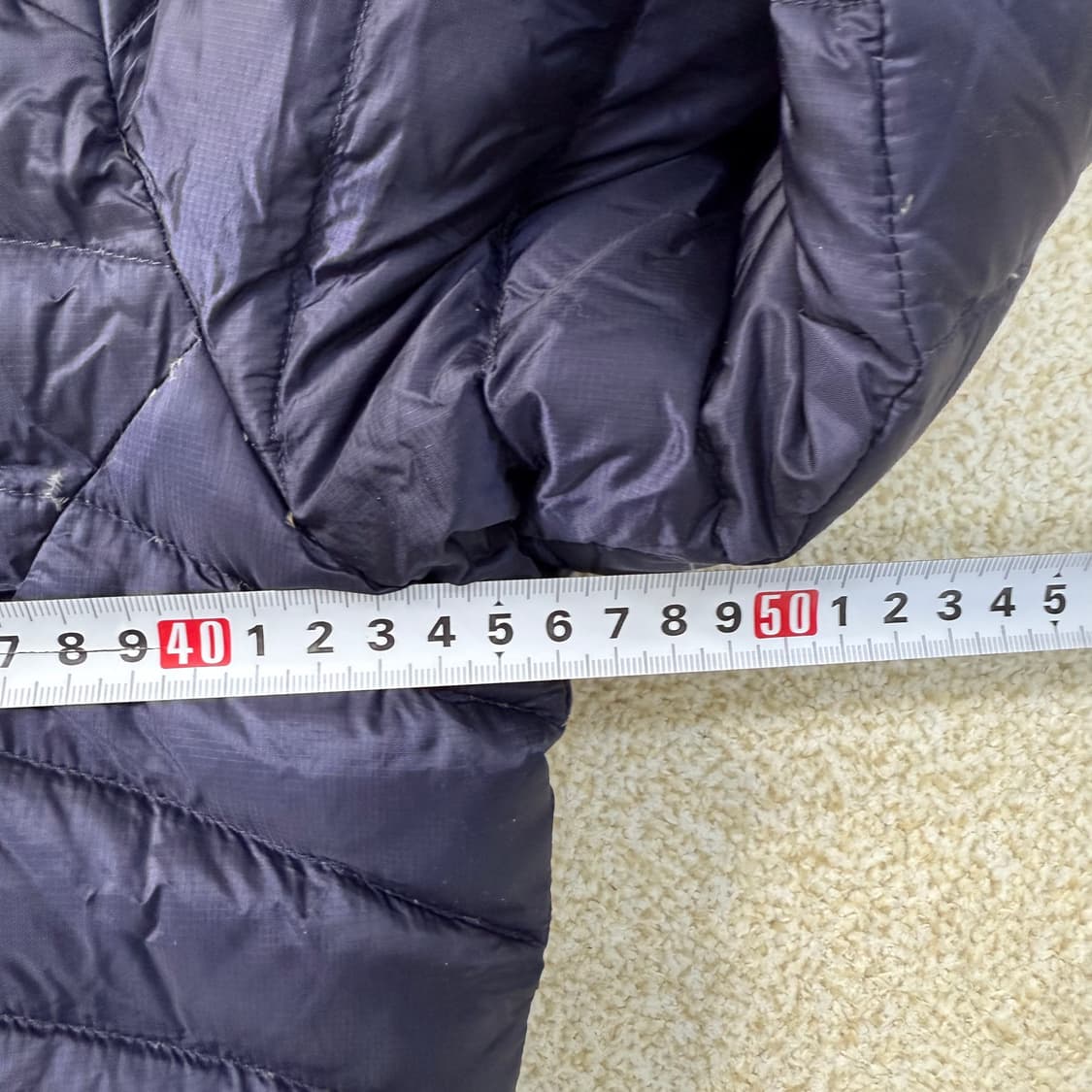 [M] 컬럼비아 네이비 구스다운 경량패딩 1231T1 상품이미지6