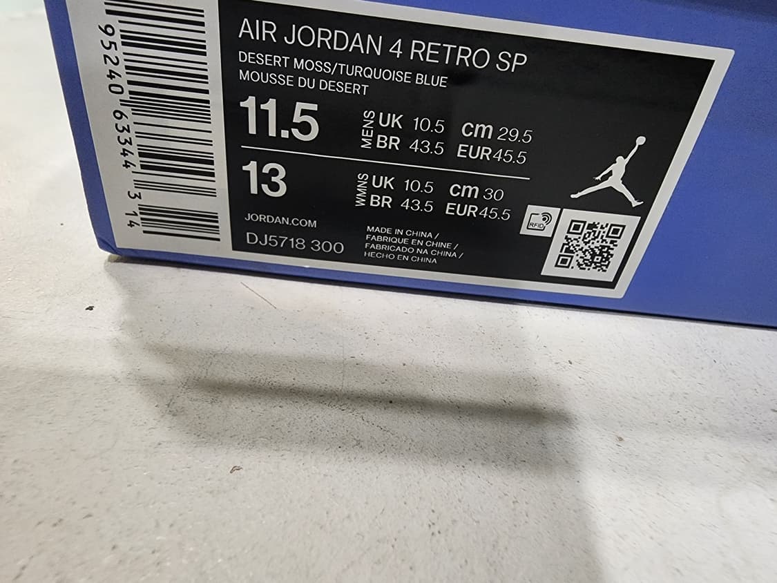 나이키 조던4 레트로SP 유니온  상품이미지10