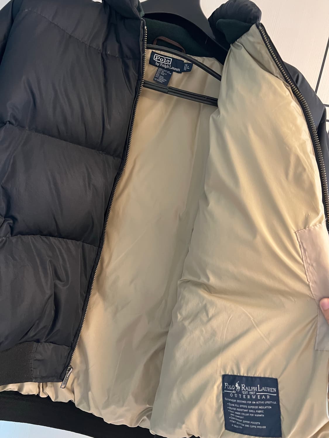 폴로랄프로렌 푸퍼 패딩 (블랙) 상품이미지4