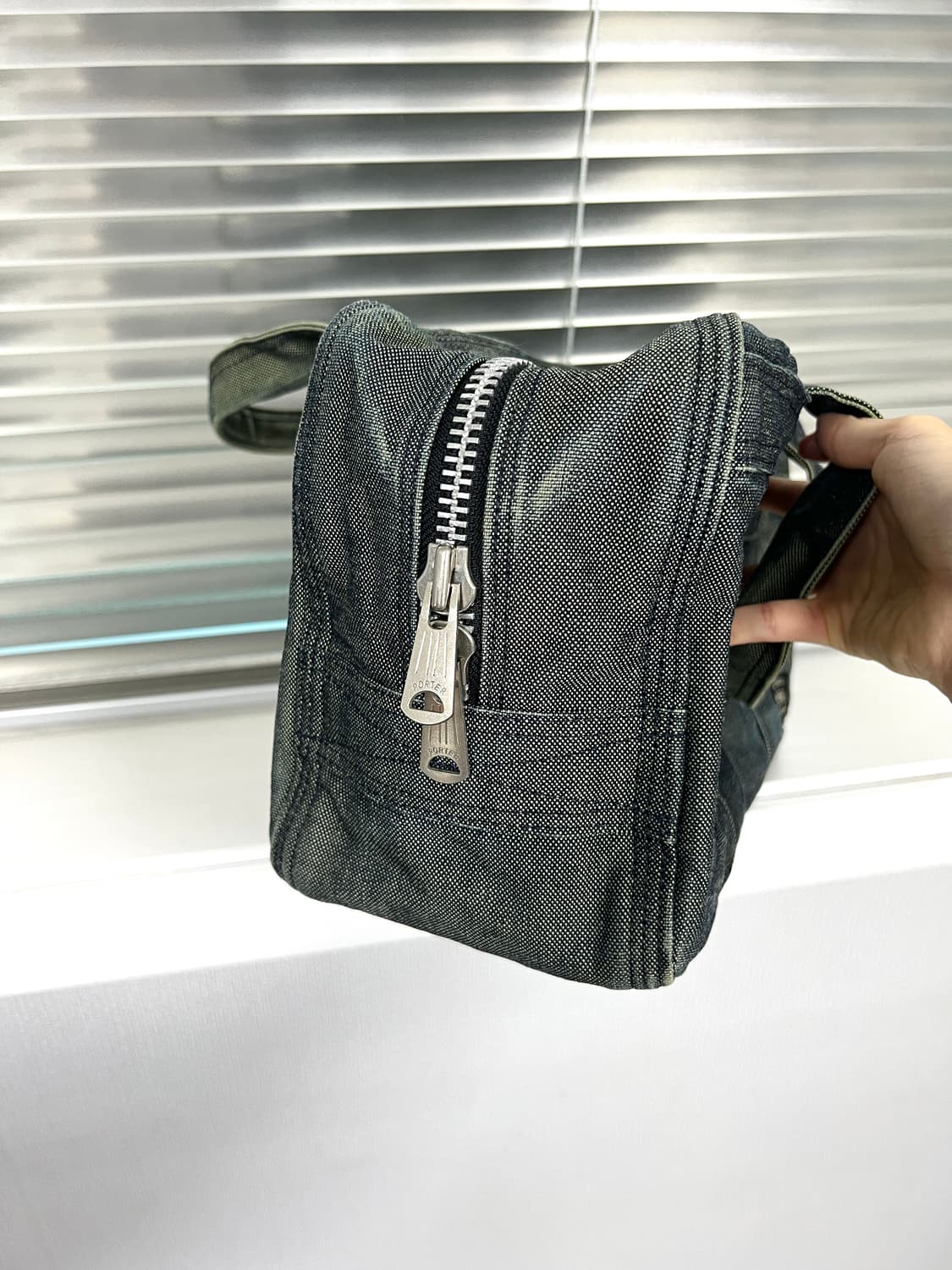 PORTER-DENIM SQUARE TOTE BAG 상품이미지6
