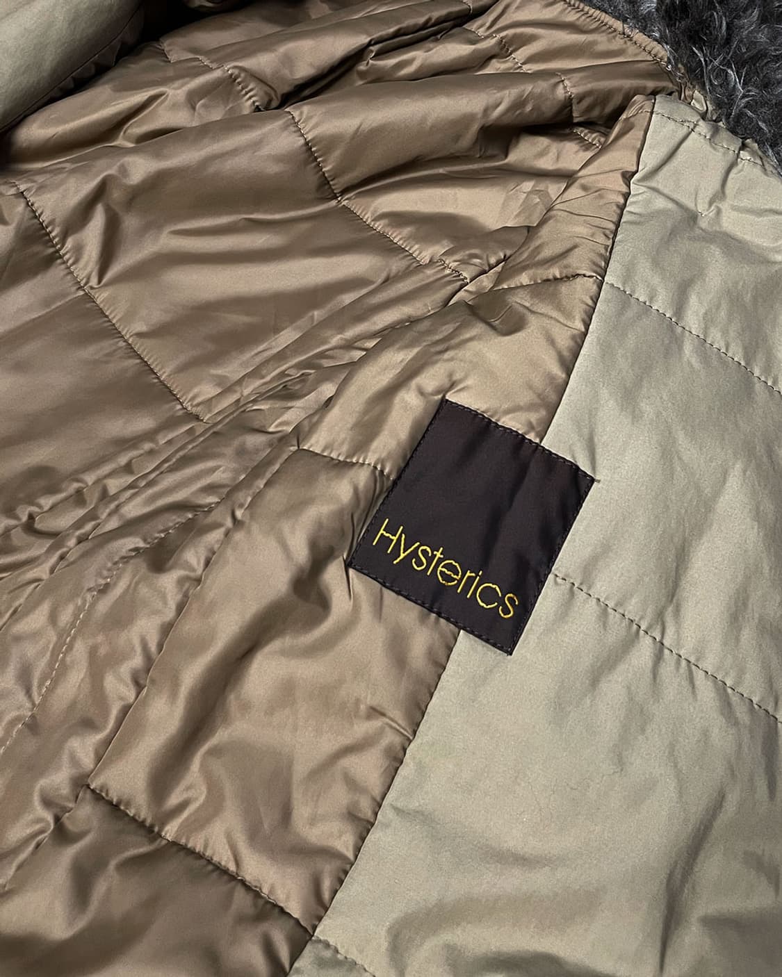 Hysteric Glamour 더블 버튼 트리밍 퍼 자켓  상품이미지8