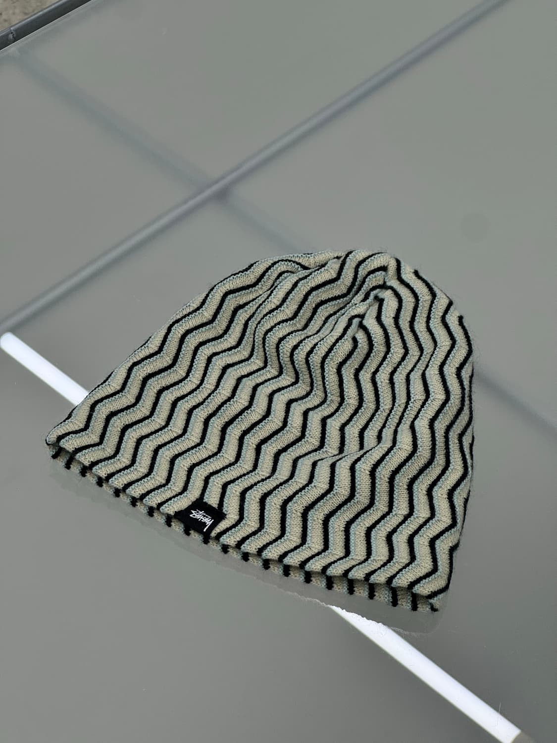 스투시 비니-스컬캡 크링클 스티치 클라우드 상품이미지1