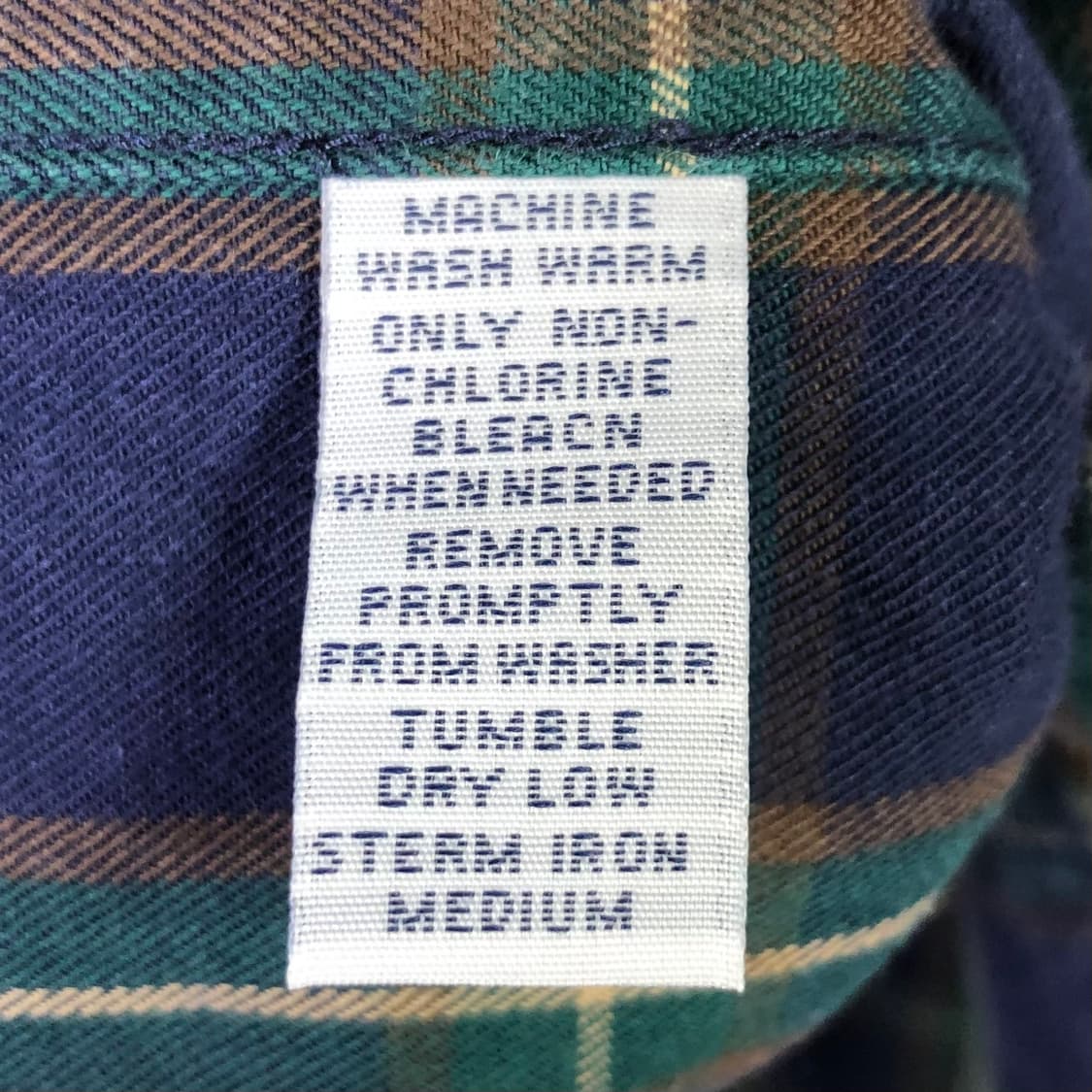 XL 폴로 타탄체크 셔츠 상품이미지4