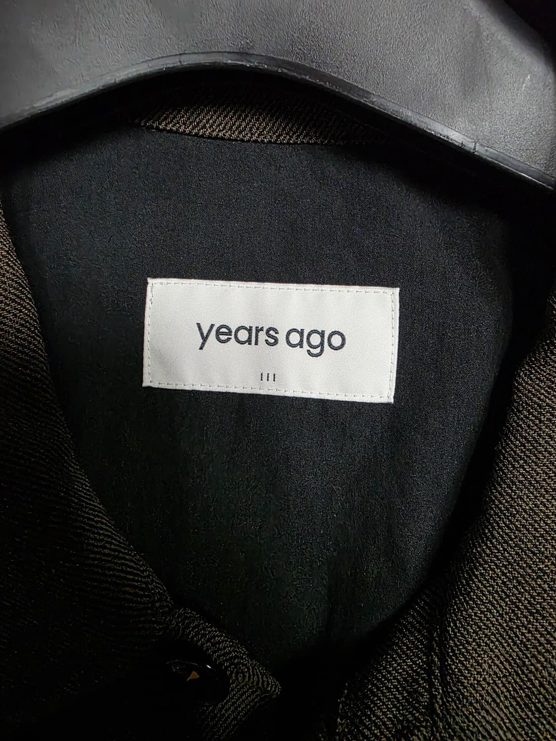 24ss 이얼즈어고 드릴 울 BDU 자켓 3(L) 판매 상품이미지3