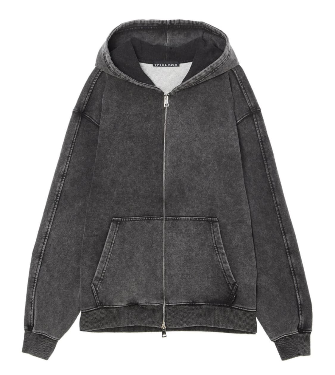 LCDC TM 워시드 집프론트 후드집업 상품이미지1