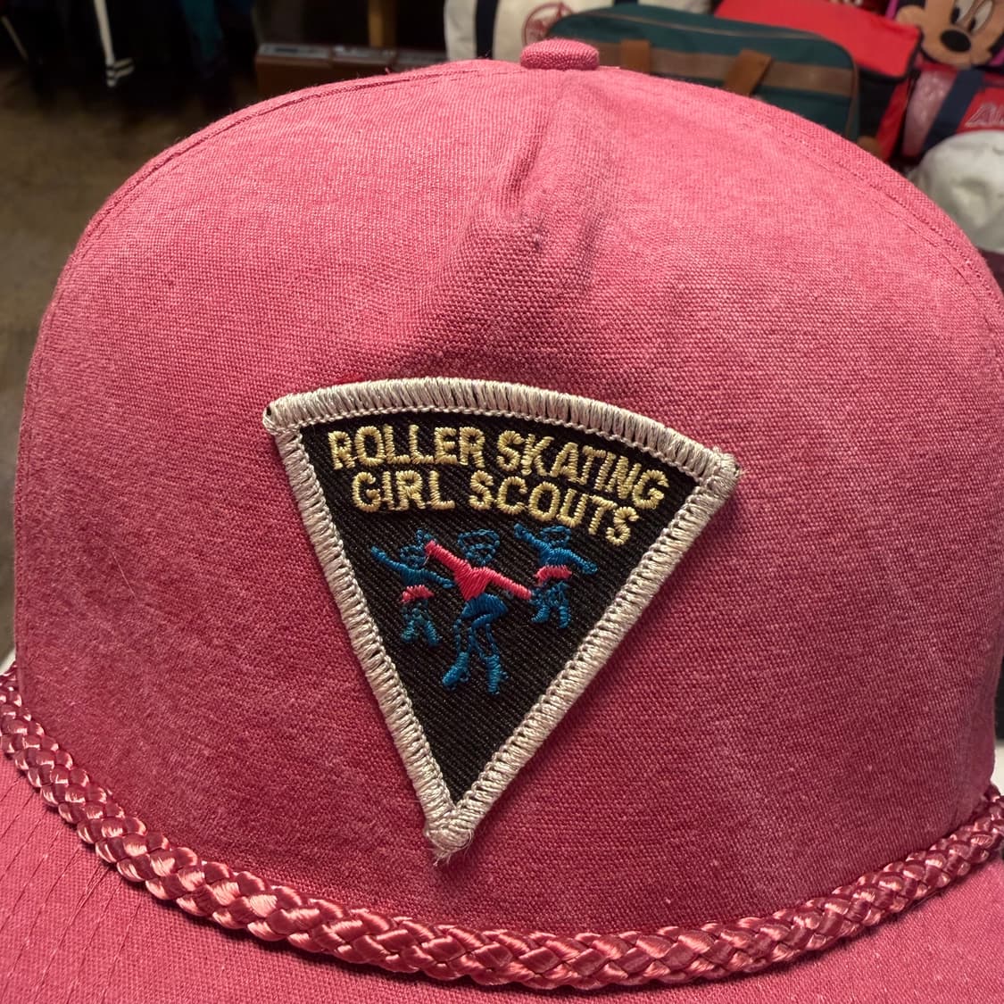90s USA 빈티지 롤러스케이트 트러커 볼캡 야구모자 모자 상품이미지3