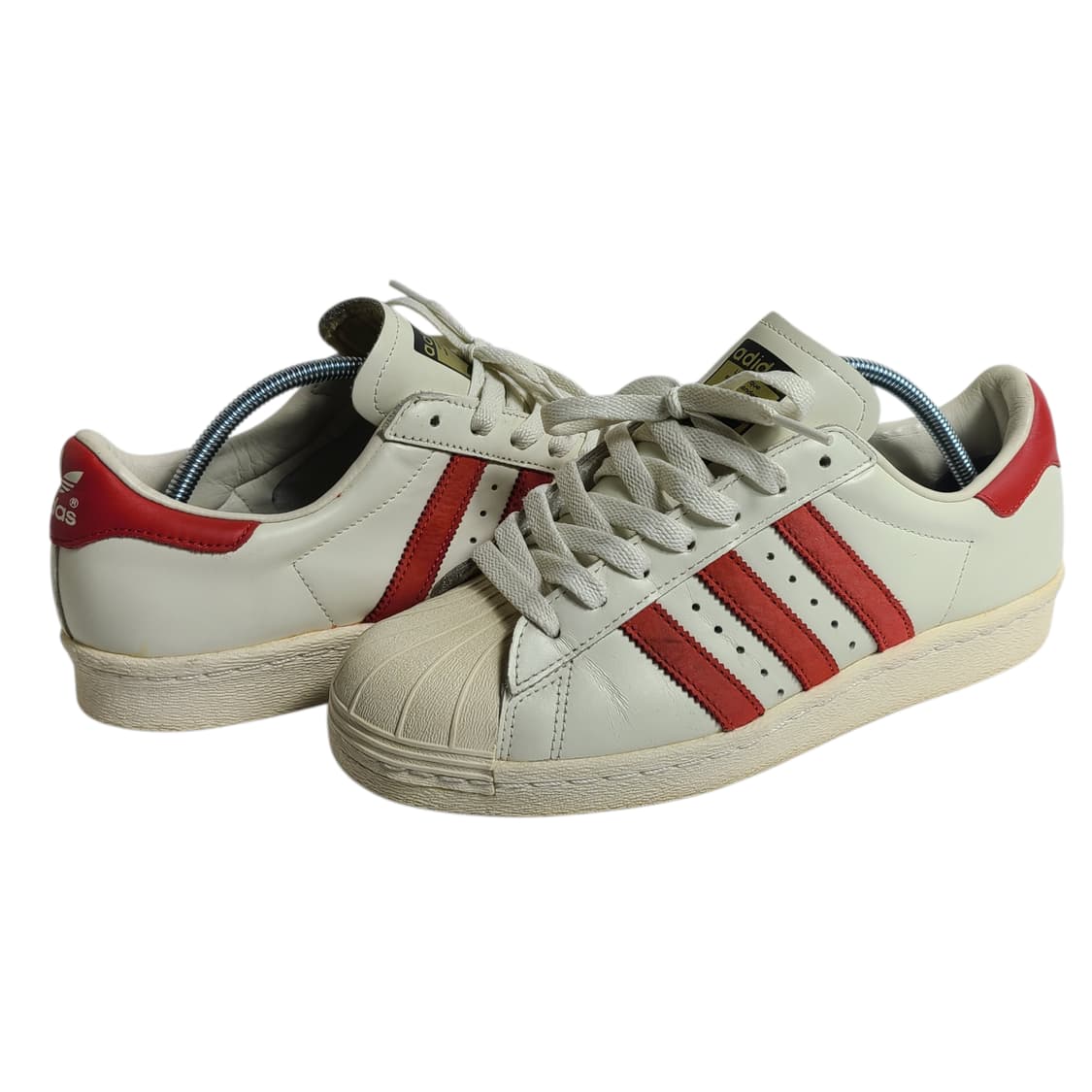 250) adidas 아디다스 슈퍼스타 80s 디럭스 흰/빨 상품이미지1