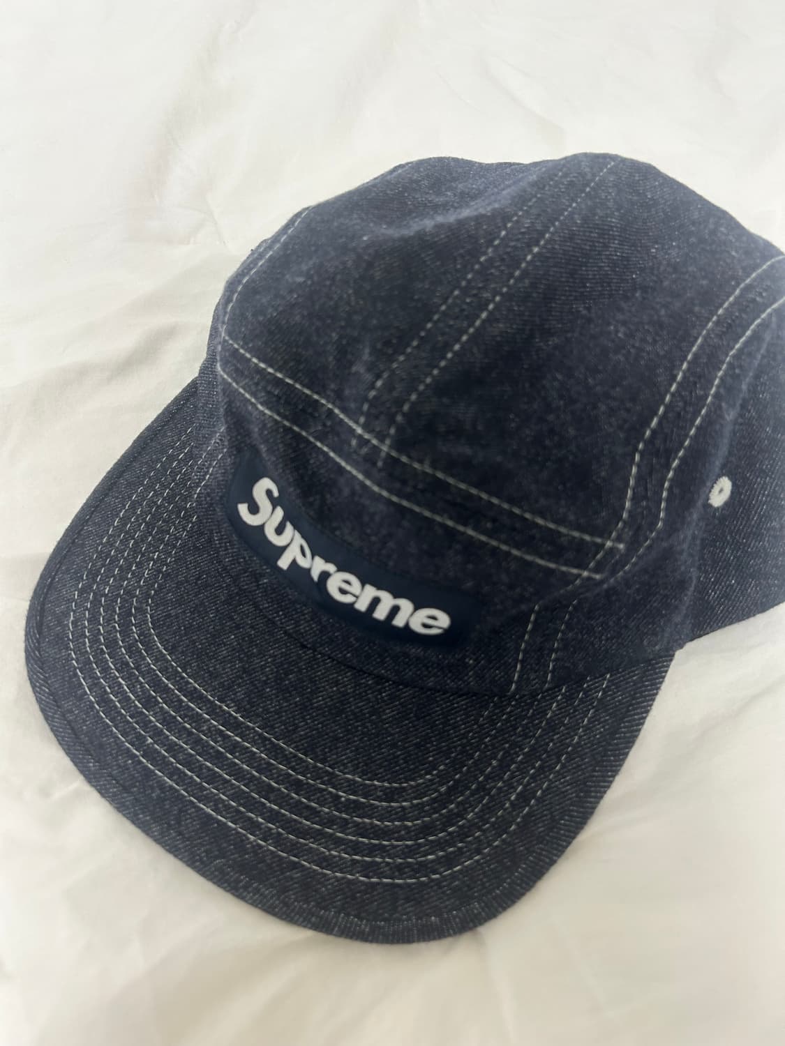 슈프림 울 캠프캡 데님 모자 상품이미지7