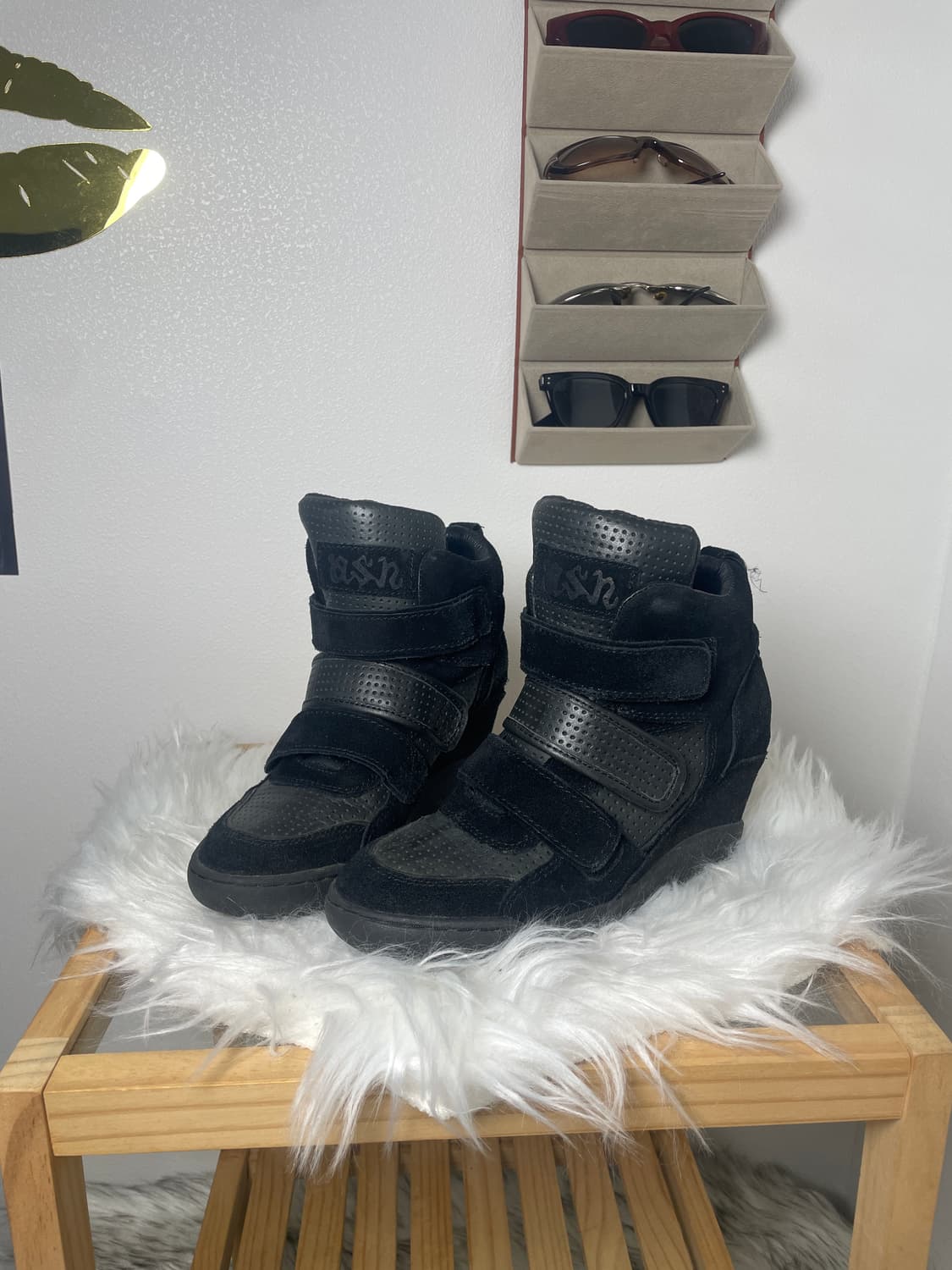 Ash 아쉬 벨크로 웨지힐 스니커즈 상품이미지1