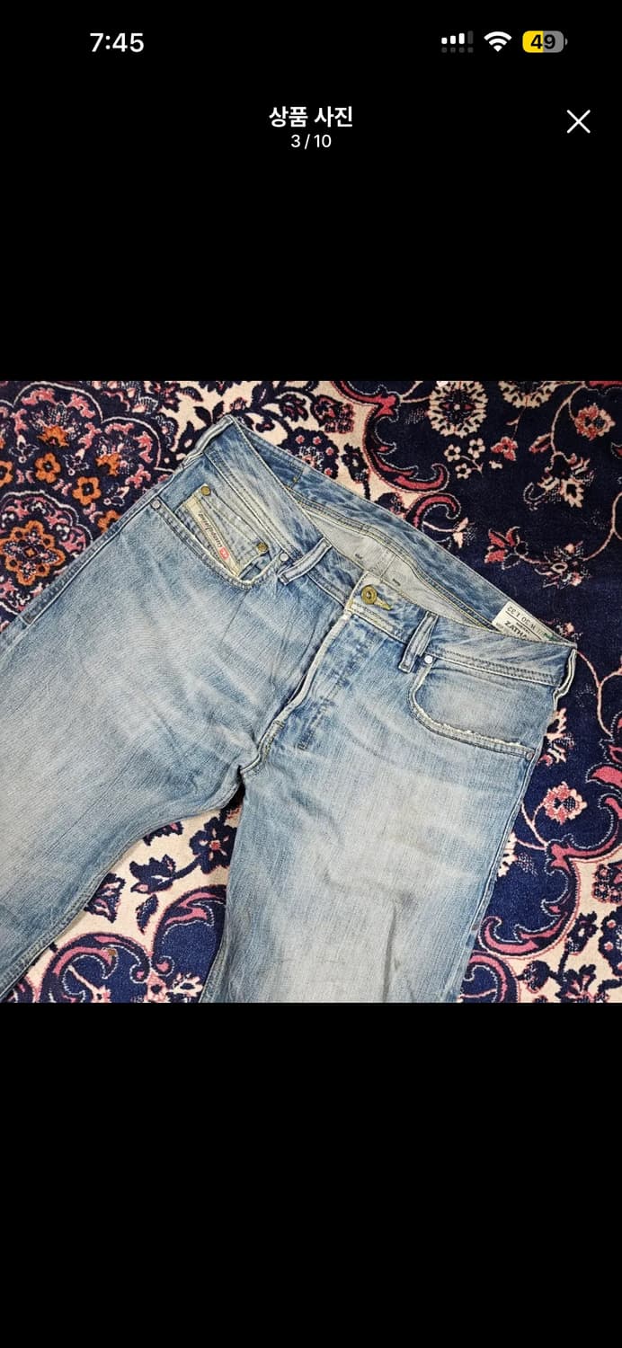 디젤 자탄 부츠컷데님 30 상품이미지3