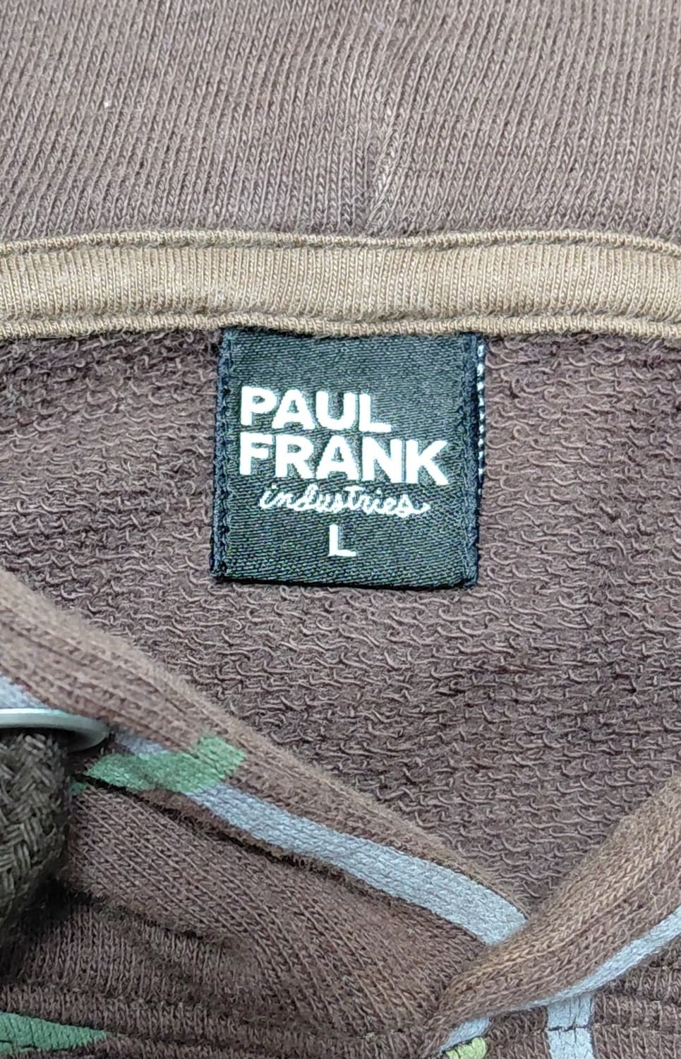 폴 프랭크(Paul Frank) 셜록 홈즈 줄리어스 체크 후드티 L 상품이미지4