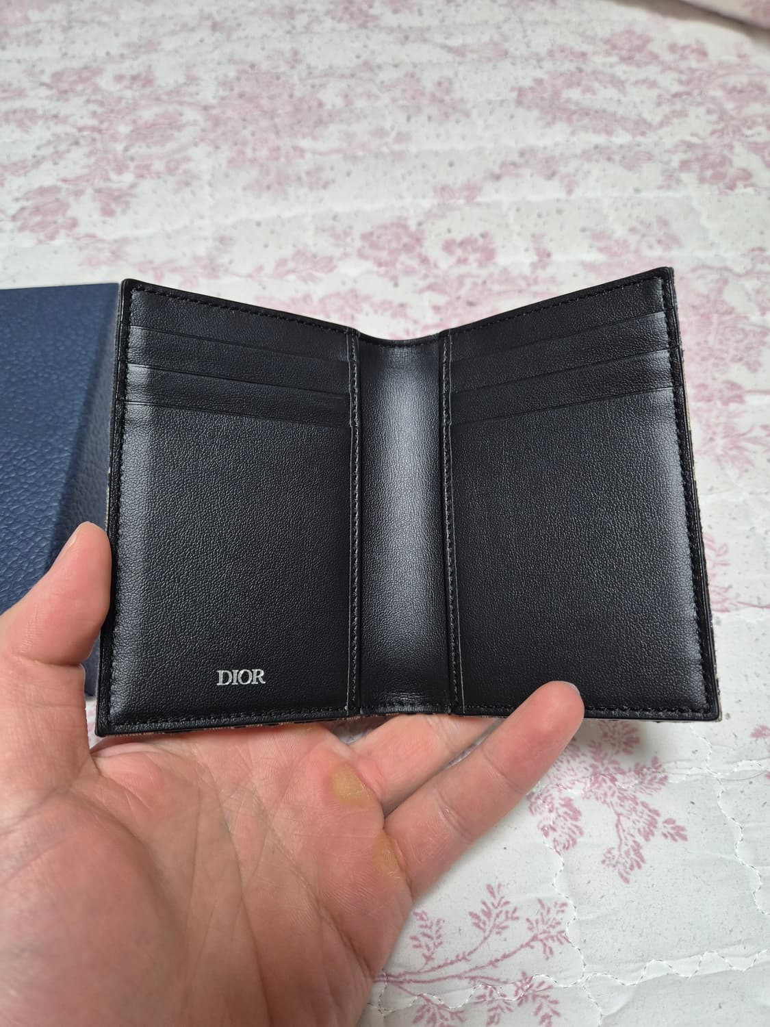 새상품컨디션 디올 오블리크 오거나이저 지갑 상품이미지4