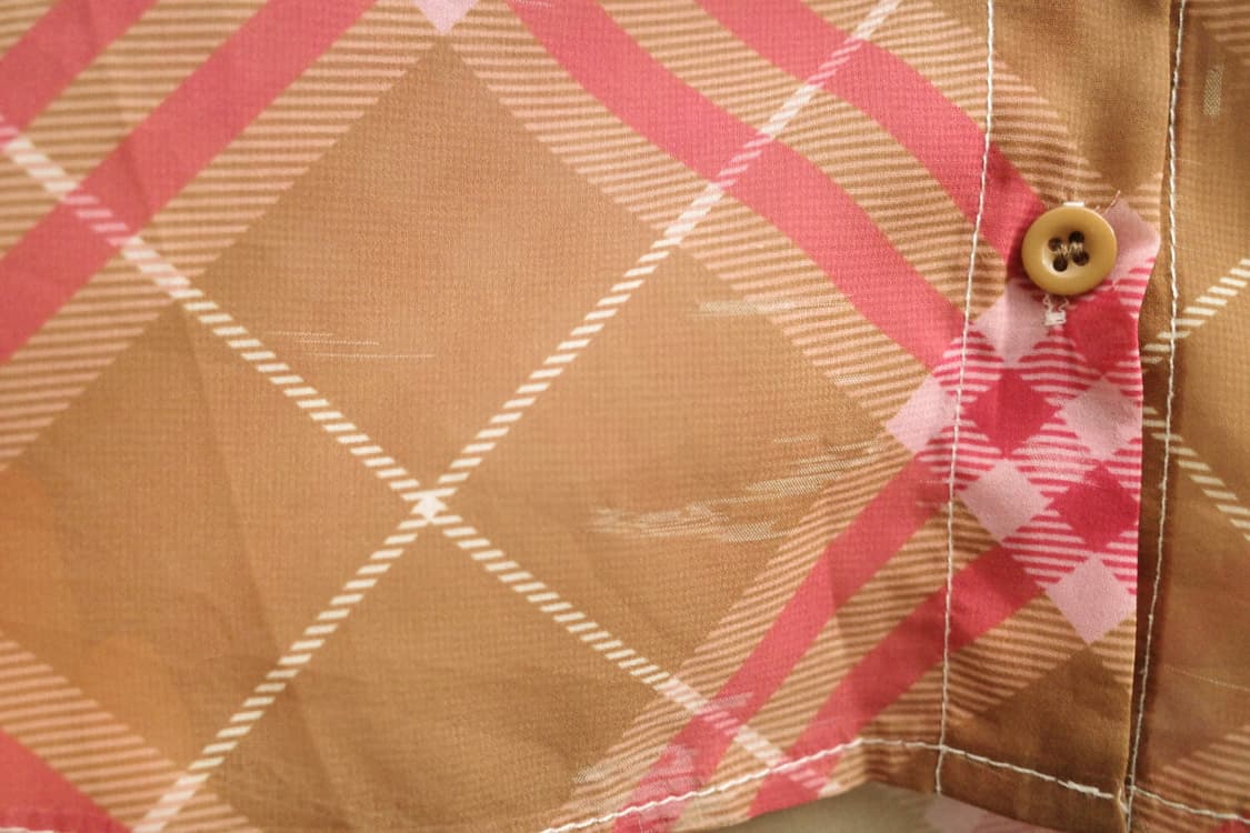 핑크 체크 남방 셔츠 상품이미지5