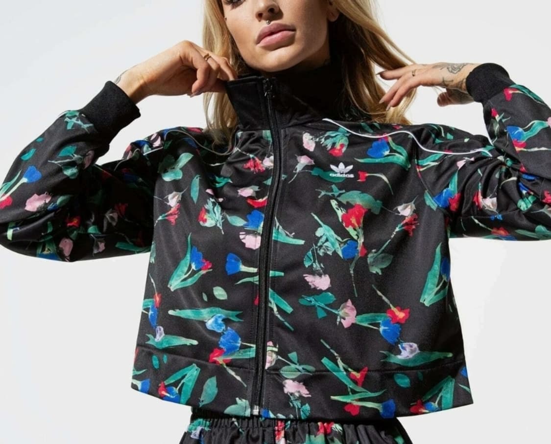 새옷 아디다스 벨리스트 플로럴 크롭 져지 트랙 재킷 자켓 66 상품이미지2