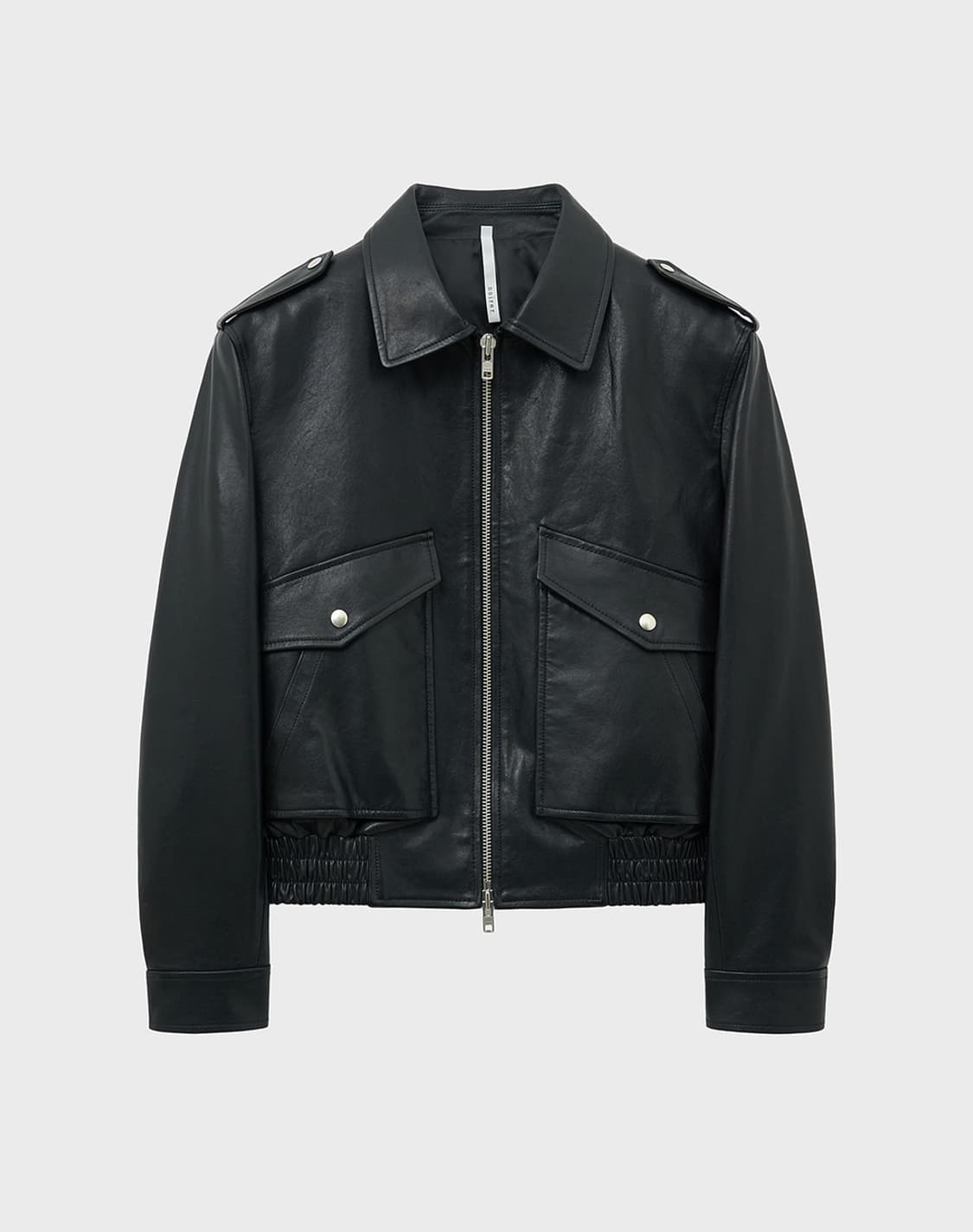 노이어 베지터블 램스킨 A-2 블루종  상품이미지1