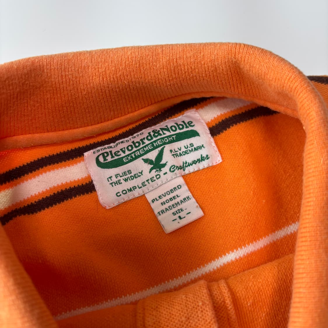 피어보드 앤 노블 멀티 스트라이프 빈티지 폴로 셔츠 상품이미지2