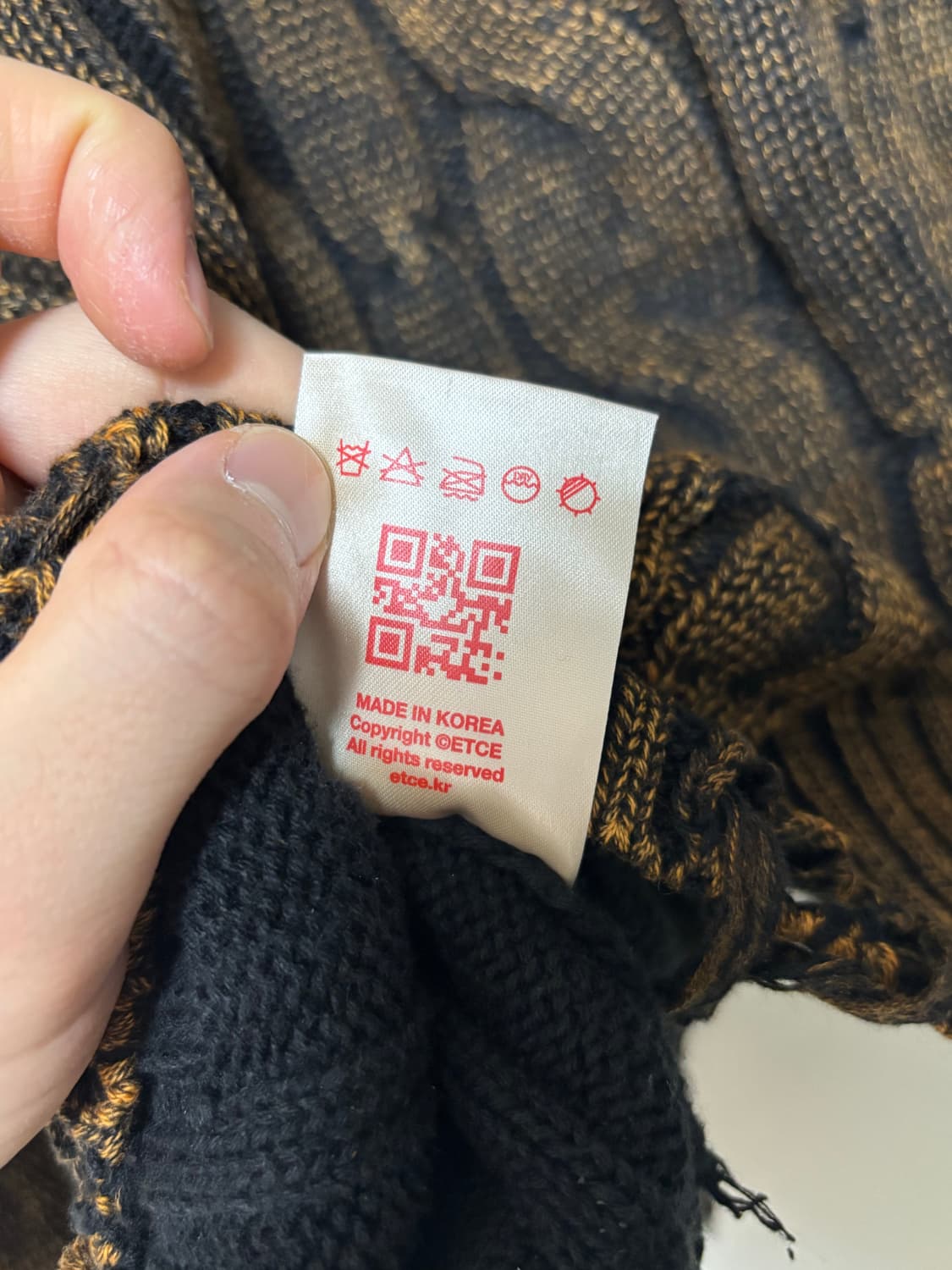 (M)etce 리버시블 니트 상품이미지4