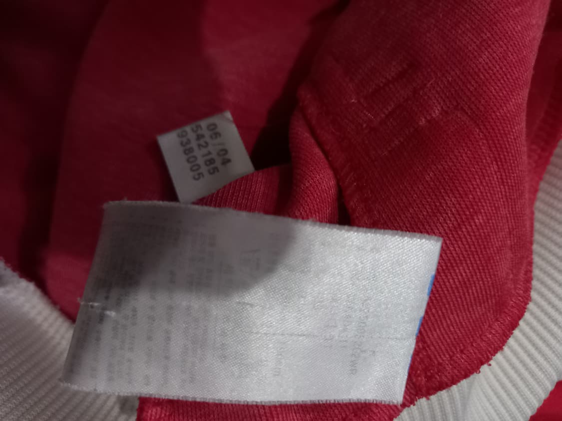 아디다스 캐나다 빨흰 트랙탑 저지 져지집업 105/XL 상품이미지6