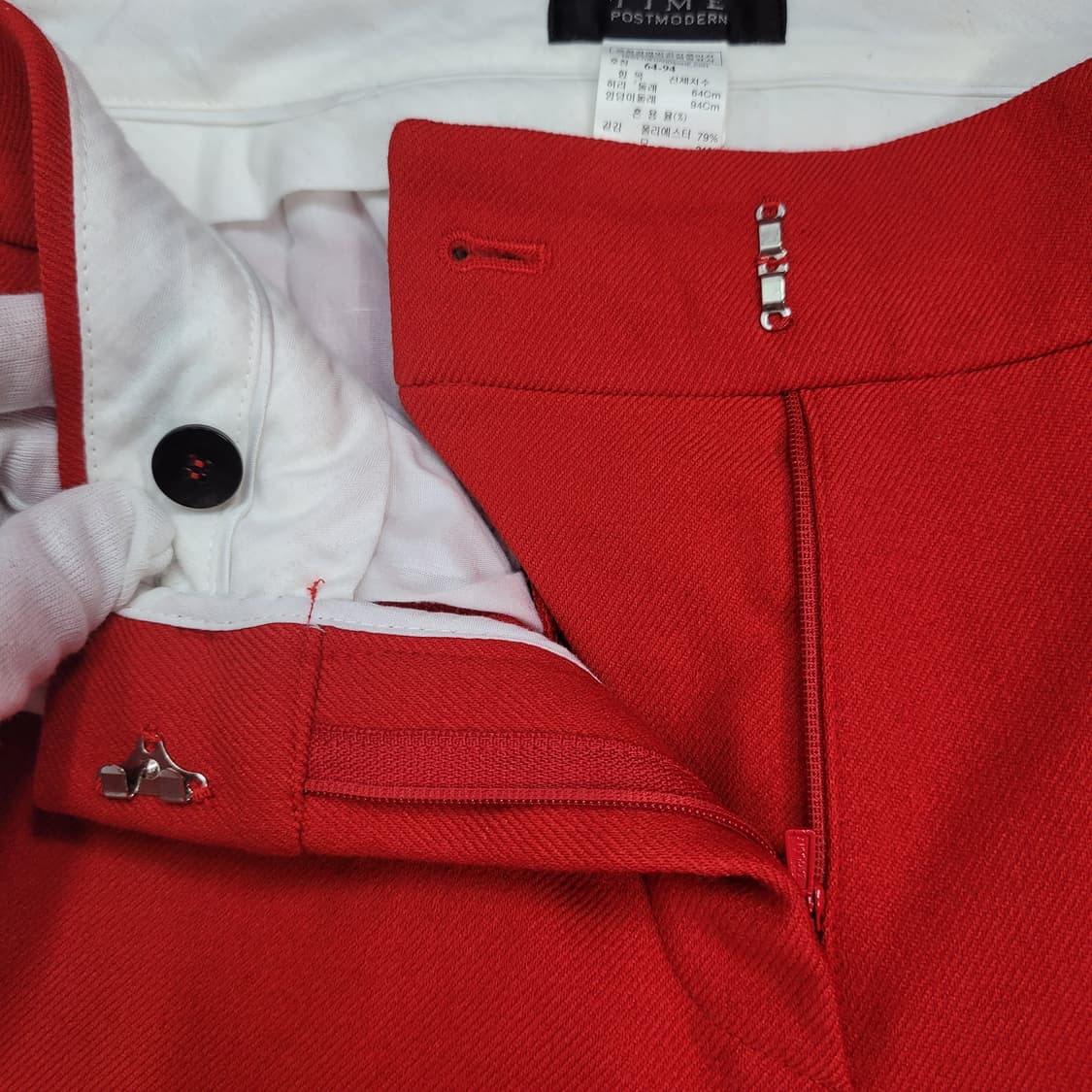 TIME 한섬 타임 울 팬츠 바지 슬랙스 모21% 28인치 상품이미지4