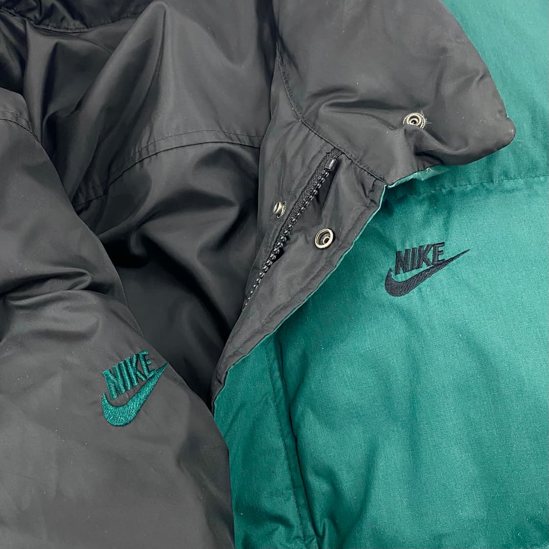 90s 나이키 퓨추라 리버시블 푸퍼 다운  숏 패딩 (110) 상품이미지3