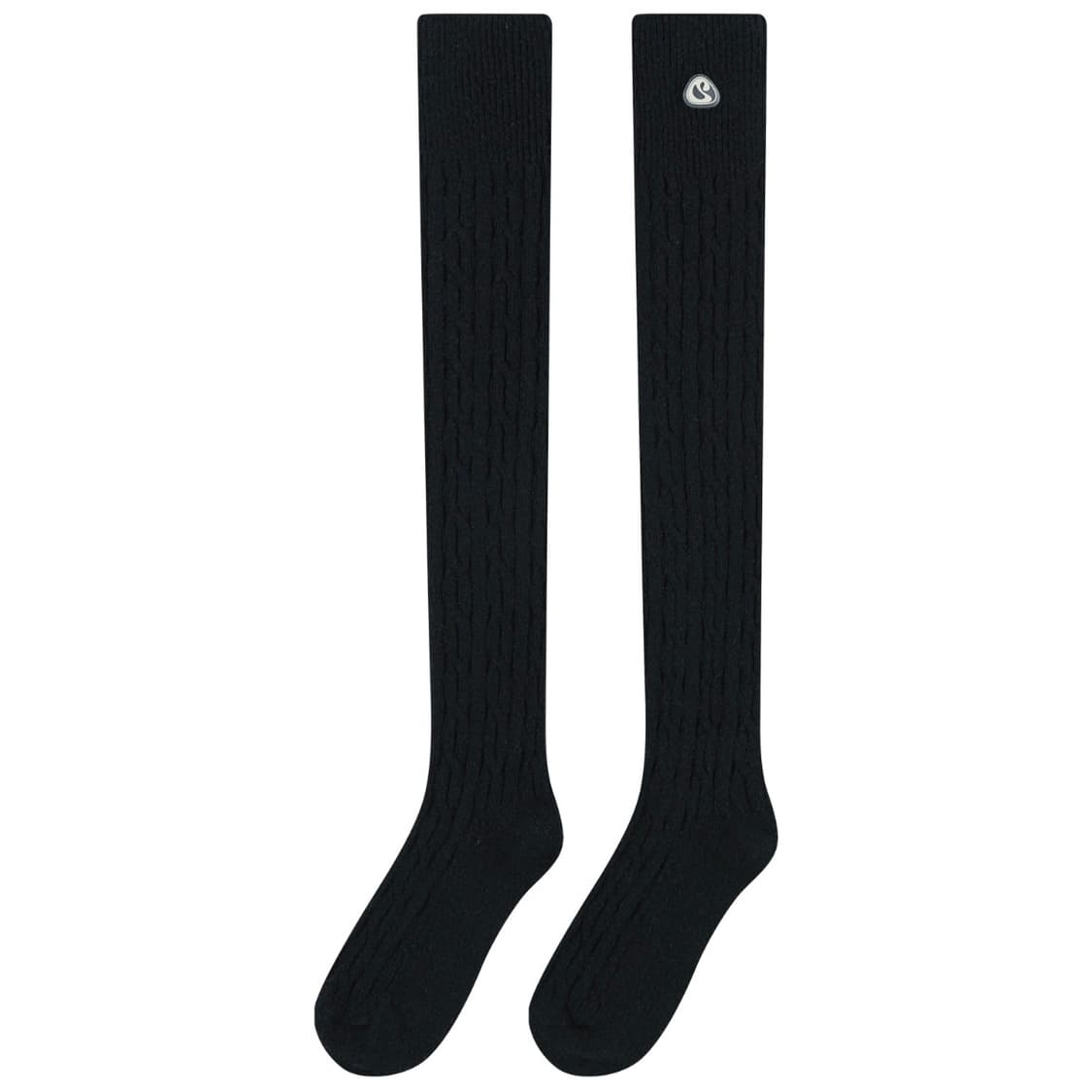 코이세이오 폼폼 오버 니삭스 블랙 상품이미지1