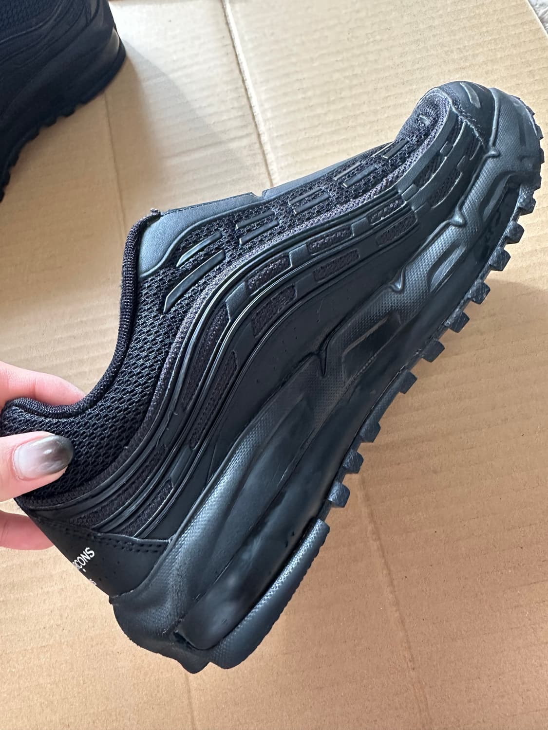 나이키 꼼데가르송 에어맥스 TL 2.5 블랙 270 상품이미지4