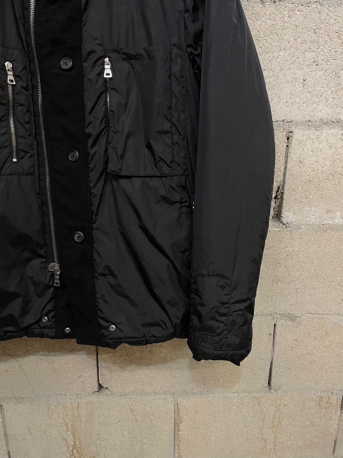 00s 프라다 스포츠 하이 넥 푸퍼 자켓 상품이미지3