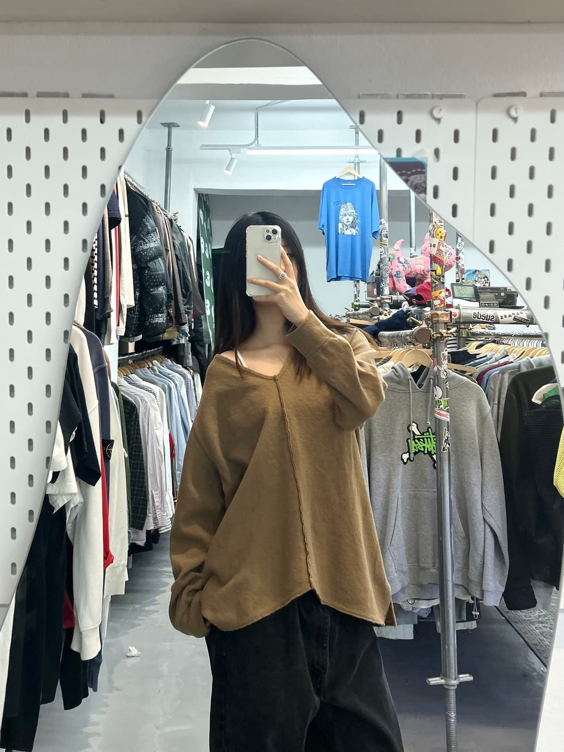 캐피탈 스웨터 브이넥 니트 상품이미지5