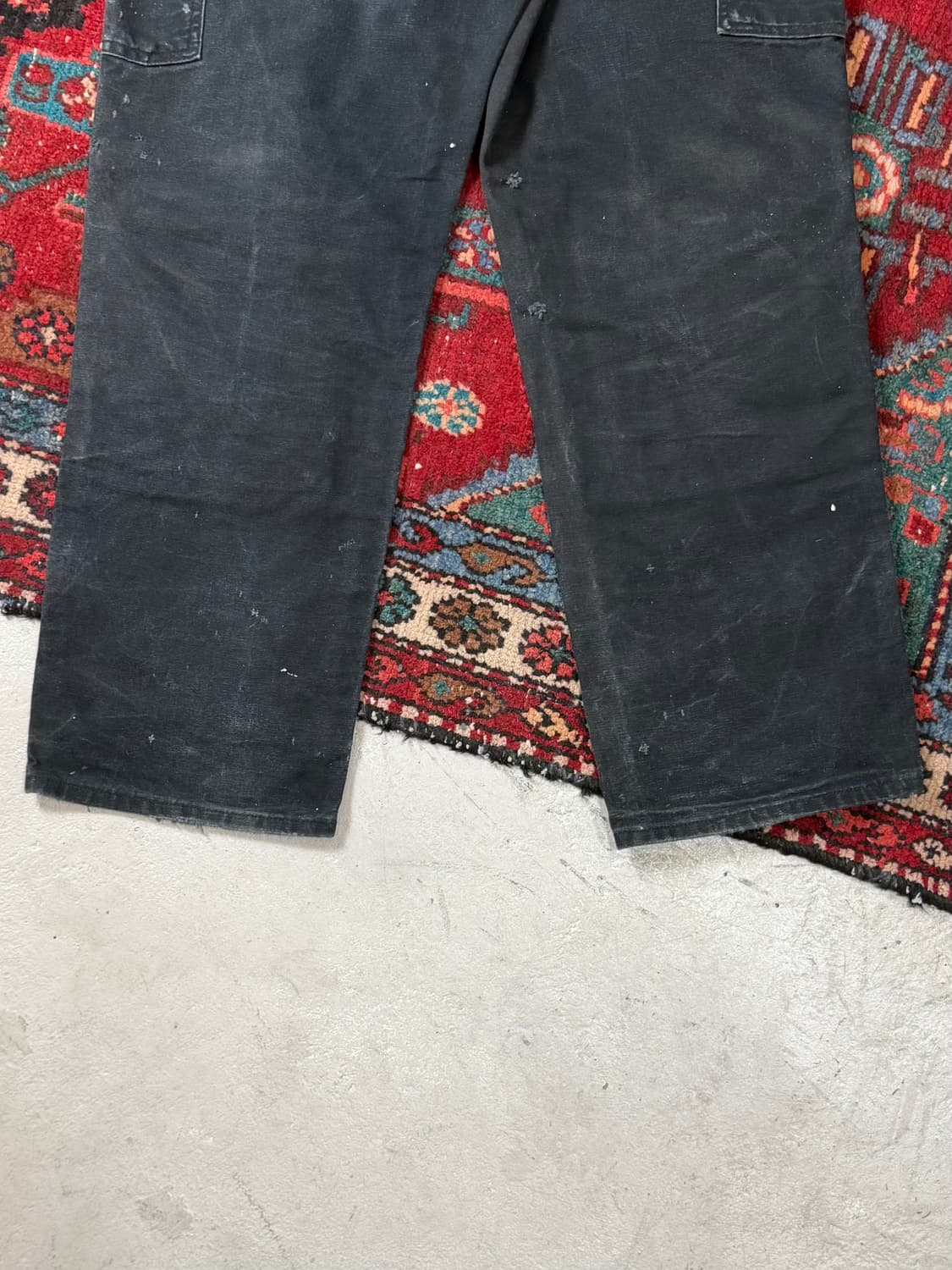 OG USA Made 칼하트 B01 더블니 블랙 칼하트 썩블니 좀비 상품이미지8