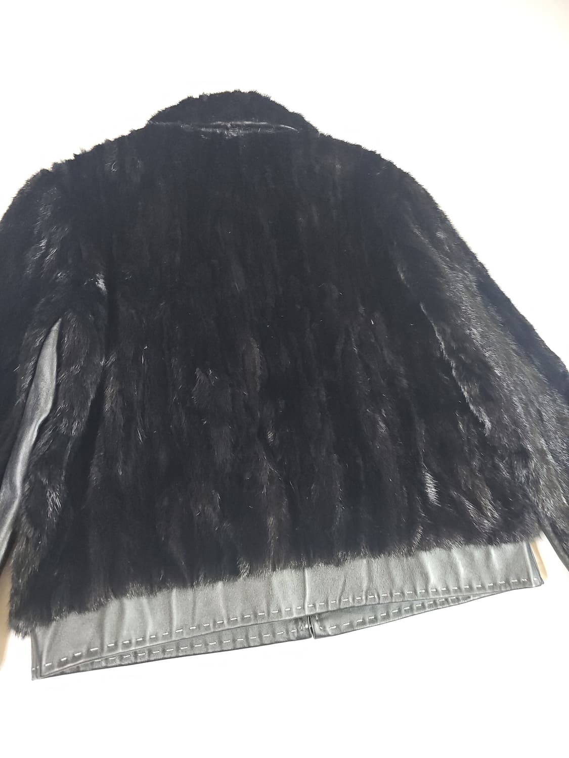 [66] LEEGA 리가 밍크 퍼 양가죽 쉽스킨 자켓 집업 점퍼 상품이미지6