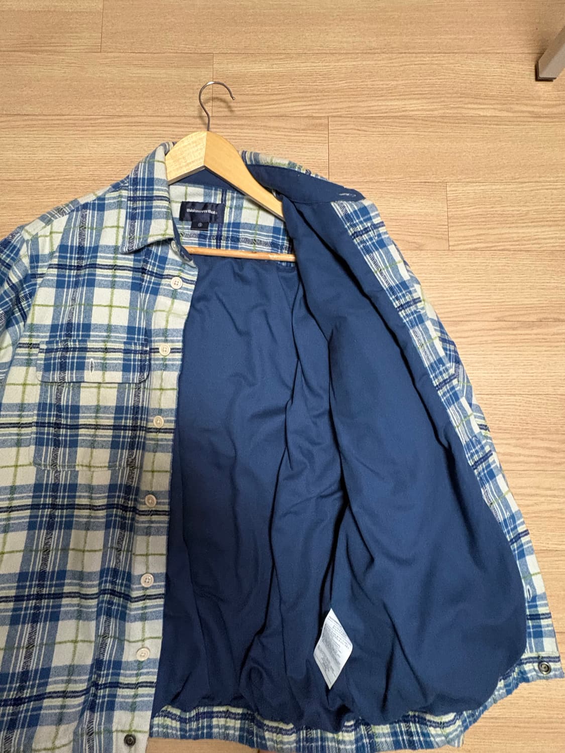 디스이즈네버댓 체크셔츠 상품이미지4