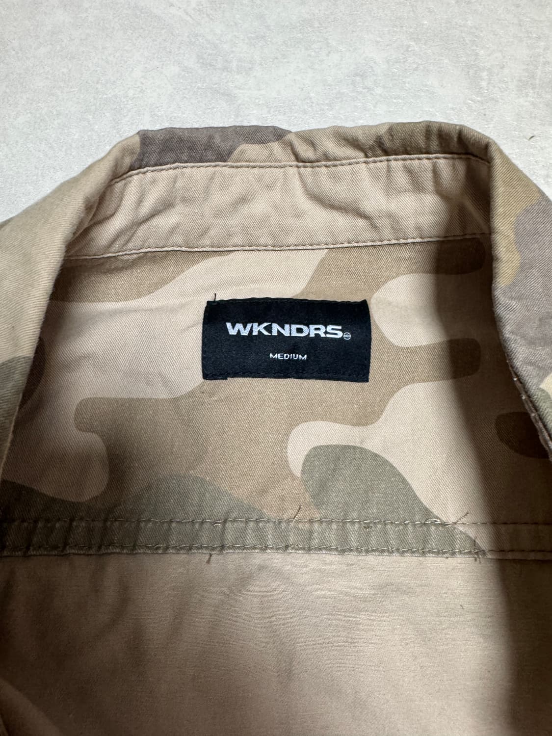 위캔더스 피로 카모 셔츠 상품이미지3