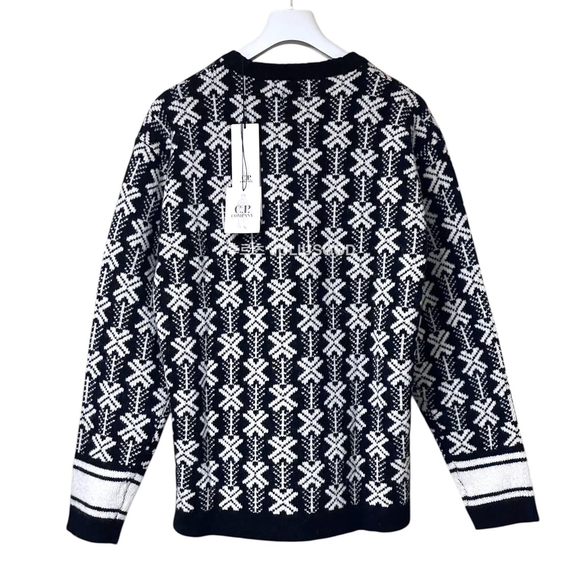 [115/새제품] CP COMPANY 씨피컴퍼니 자카드 버진 울 니트 상품이미지5
