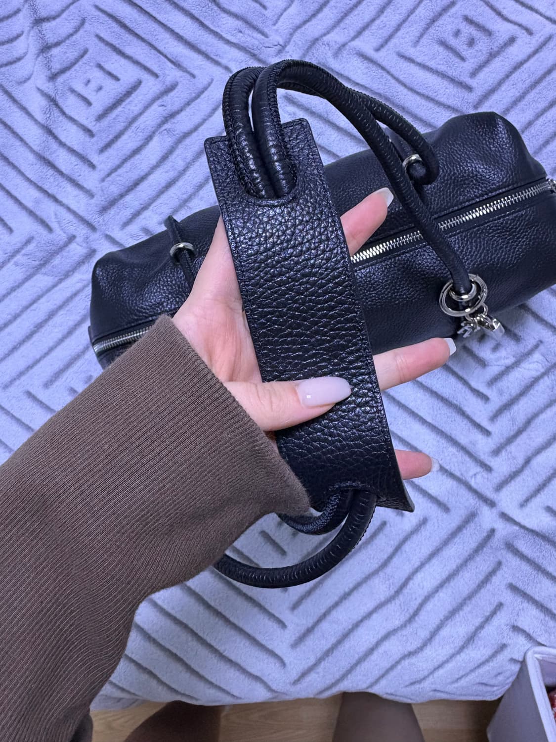 714센터 마고백 검정/실버 상품이미지7