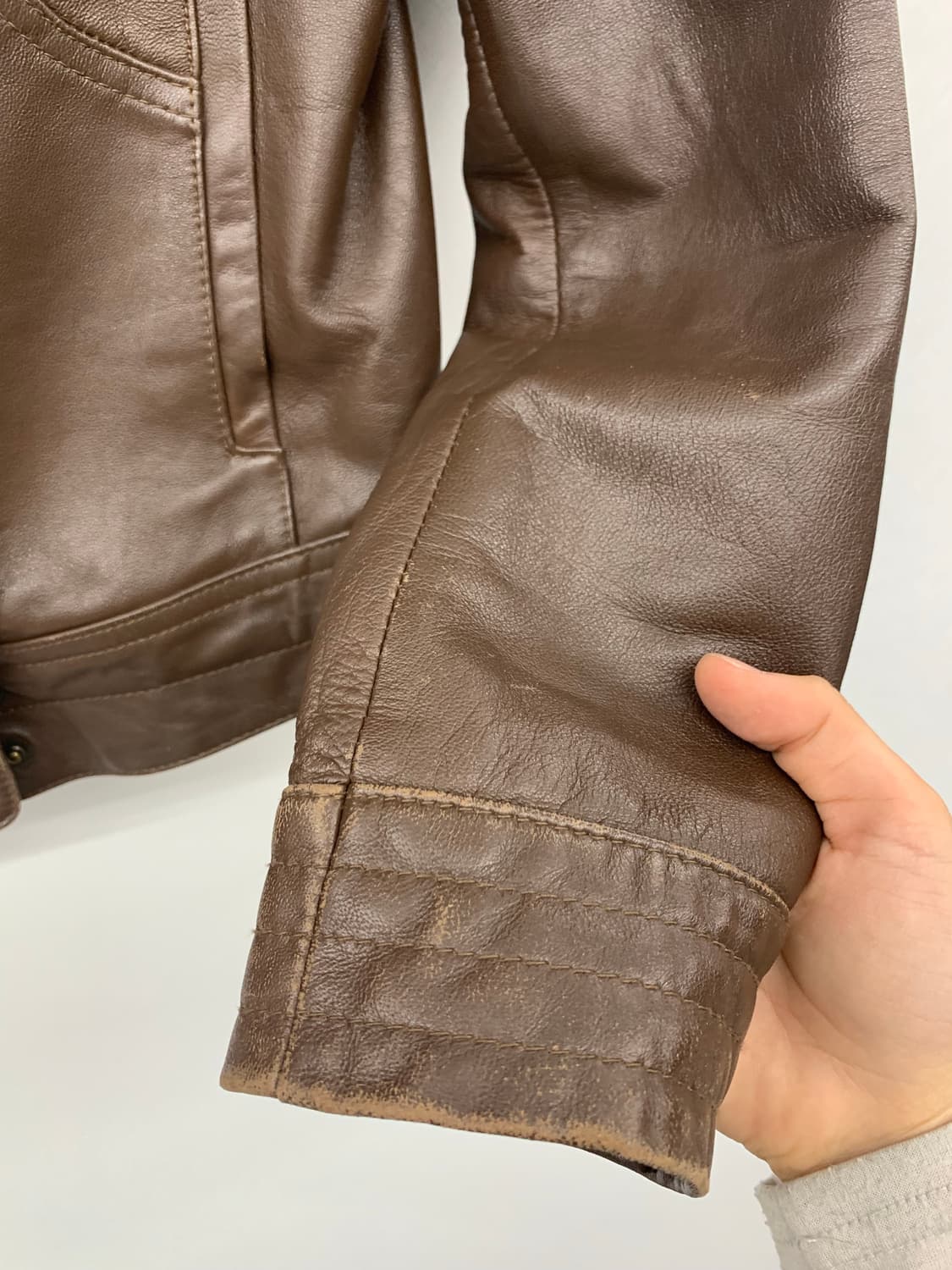 Anovella 램스킨 레더자켓 상품이미지5